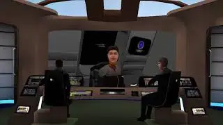 Star Trek Bridge Commander Maelstrom Mod E1M1&2 (protect Haven colony from asteroid fragments... )