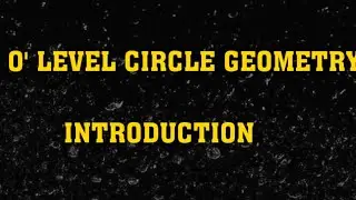 Zimsec 'O' level circle geometry part 2 @Maths zone passion 
