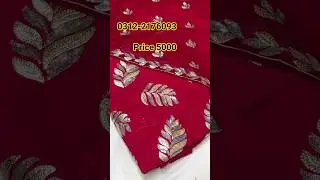Cotton RawSilk #fashion #explore #onlineshopping #embroidery #shortvideo