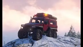 SnowRunner, The Mountains Road