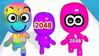 Man runner 2048 (Big Head run) gameplay walkthrough android iOS part 1