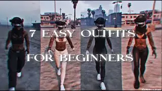 ✩ 7 EASY GTA FEMALE OUTFITS ✩ / NO GLITCHES ETC