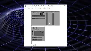 Learning Synthesis with Pure Data Series 01Lesson 05 - Making a Carrier Oscillator Module