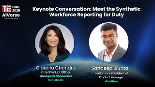 Keynote Conversation: Meet the Synthetic Workforce Reporting for Duty | TiEcon 2025