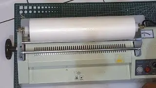 Unboxing Review Cara Pasang Holder Laminate Roll A3+ Alat Dudukan Penyangga Mesin Laminasi Roll A3