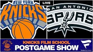 Knicks at Spurs - Recap & Reaction | POSTGAME SHOW | Knicks Film School