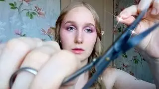 ✨ АСМР ГЛУБИННАЯ ЧИСТКА АУРЫ 😴 Щипчики, Ножницы, Неразборчивый Заговор