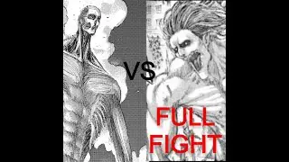Armin (Colossal Titan) vs Eren (Founding/Attack Titan) || FULL FIGHT || Attack on Titan Season 4 HD
