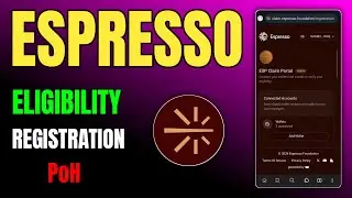 Espresso Airdrop Eligibility 🔥 Registration & Proof Of Humanity Explained 🚀