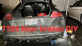 2019 TTRS Rear brakes DIY