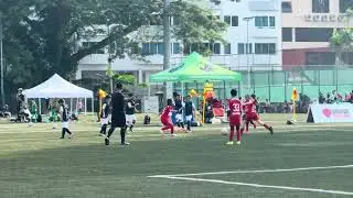 JNDC Girls VS French Football Academy SG. Match No.7 SYL 2025 U9. 9 Feb 2025. 2nd Half. Win 6-0.