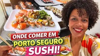 O melhor Sushi de Porto Seguro / Sushi Dan no Shopping Plaza #vlog #travel #sushi