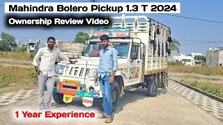 Mahindra Bolero Pickup 1.3 T Extra Strong 2024 Ownership Experience Video 