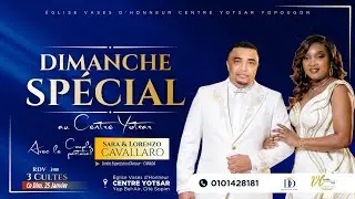 DIMANCHE SPECIAL II 1ER CULTE II 25/01/2026