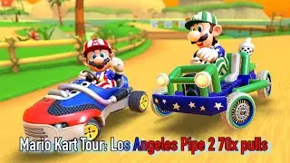 Mario Kart Tour: Los Angeles Pipe 2 70x pulls