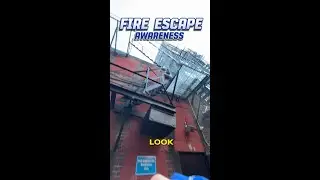🔥 Fire Escape Inspection REQUIRED BY LAW Every 5 Years. Per IFC 1104.16.5.1 #FireEscapeInspection