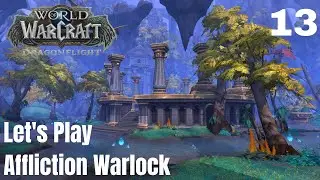 WoW Dragonflight Ep13 / First Playthrough / Side quests / Affliction Warlock Levelling Gameplay