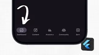 Bottom Navigation Bar | #flutter #bottomnavigationbar