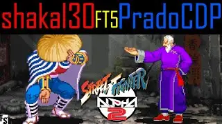 Street Fighter Alpha 2 - shakal30 [Sodom/Rose] vs PradoCDP [Gen] (Fightcade FT5)