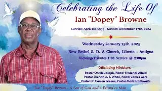Celebrating the Life of Ian 