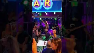 Albufeira old town night