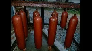Výroba šunkového salámu | DOMÁCÍ UDÍRNA díl 6/6
