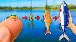 Every Time I Catch A Fish, My Lure Gets BIGGER!