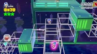 Super Mario 3D World: World 4-3 - Beep Block Skyway (Toad)