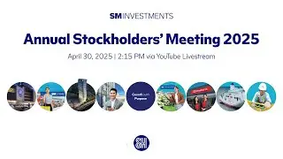 SM Investments Corporation 2025 Annual Stockholders' Meeting