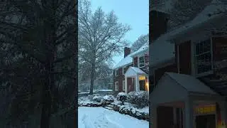 Snow at Juniata College 2022