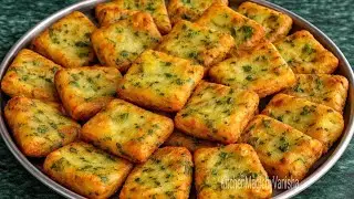 केवल 2 कच्चे आलू से बना गरमा गरम कुरकुरा नाश्ता जो भी खाए खाता ही जाए | crispy aalu ka nashta