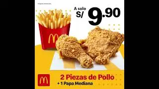 Aprovecha estas dos piezas de pollo solo en la app de McDonald&rsquo;s
