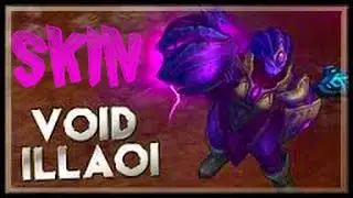 Illaoi - Void Bringer Skin - Pr&eacute; Season 6 - League of Legends