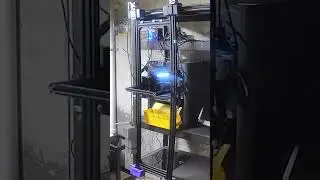 auto clearing a Bambu Lab P1S #3dprinting #bambulab #diy