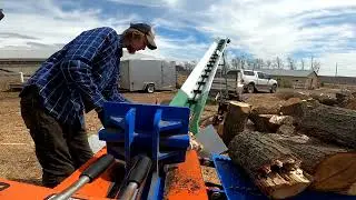 New firewood elevator!    Time to retire Judy already?!