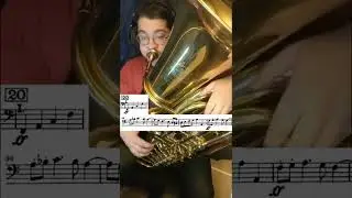 La Damnation de Faust: Hungarian March, Berlioz Part 1 #tuba #orchestra #excerpts