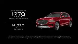 Complimentary Valet Pick-up & Delivery - Drive G70 $299/mo -OR- GV70 $379/mo -OR- GV80 $459