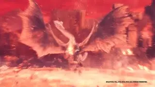 Monster Hunter World: Iceborne - Up Close of Fatalis Entering Final Phase