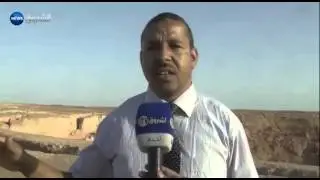 ورقلة / تشقق أرضي بحوض بركوي يهدد المدينة