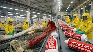 Inside the Toothpaste Factory &mdash; From Animal Bones to Toothpaste | Full Process