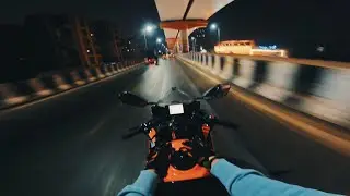 Post Evening Ride (FAAAAAAHHH) || KTMRC 200 || Day18/30 - Daily Motovlogs