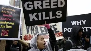 Minimum wage protests take place across the country