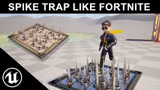 How to Make a Spike Trap in Unreal Engine 5.6 | Blueprint Tutorial