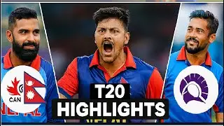 Nepal STUNS Scotland with 2 Wicket Victory in Thrilling T20 Cricket Match