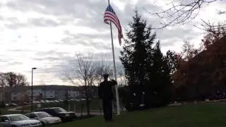 Veterans Day 2014 Flag Raising Ceremony