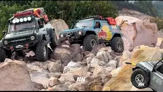 Menjelajah bukit berbatu #rcadventure #offroad #rcoffroad #rgtpathfinder #yikongnissan 