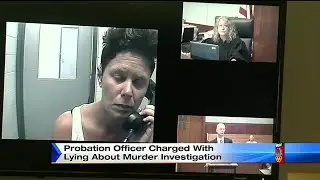 Probation officer arrested