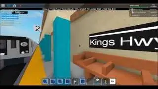 BMT Subway RARE: Coney Island bound R179 (N) train @ Kings Hwy (No Announcements)