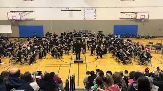 Orting Middle School Beginner Band, Winter 2025: Mary Had A Little Lamb