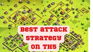 Best 4 attack strategy on th5 | 3 star attack strategies on th5